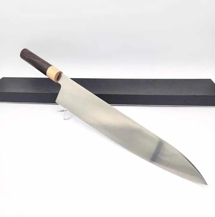 Tsunehisa VG-1 Migaki Gyuto 300mm Rosewood Wa Handle