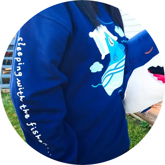 Sleeping with the Fishes... Crewneck