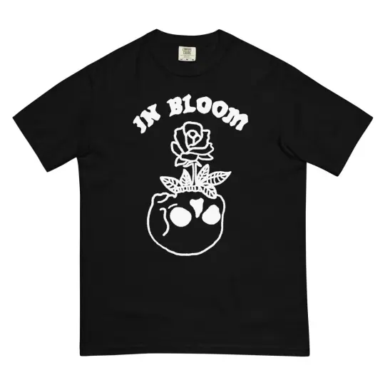 In Bloom garment-dyed t-shirt