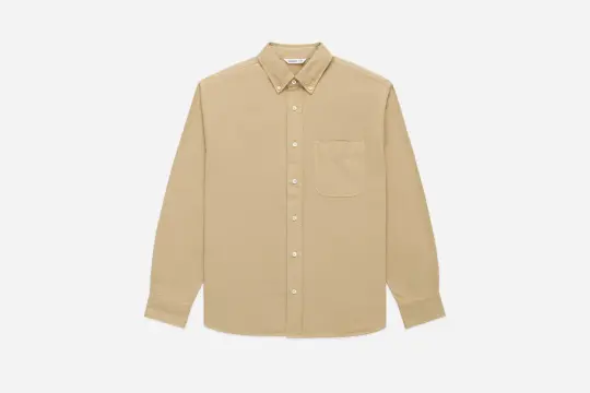 Big Oxford Shirt ~ Safari Tan
