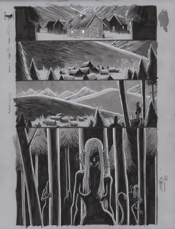 MÓÐIR ORIGINAL ART 24-34+ COVERS