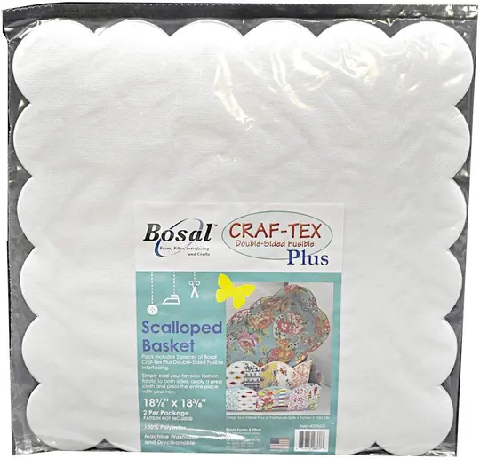 Craf-Tex Scalloped Basket Double Sided Fusible