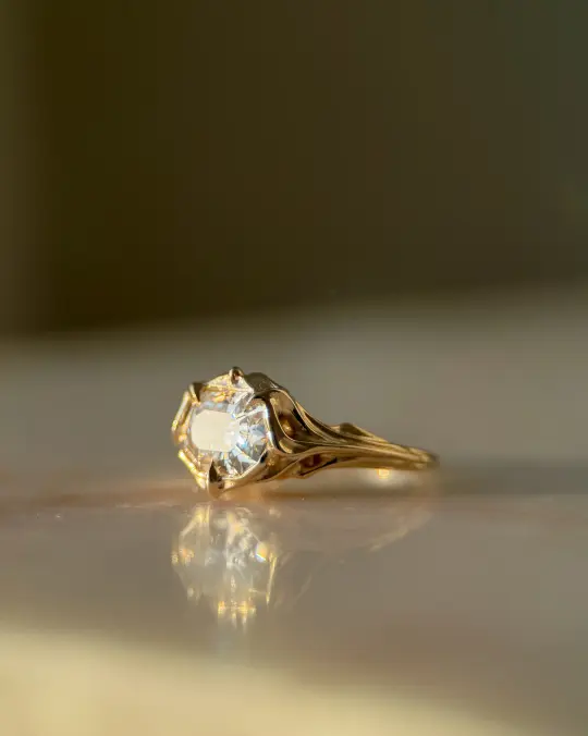 Briar Rose // 14ky + 1.98ct Diamond