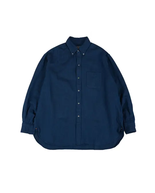 Beams Plus B.D. Classic Fit Oxford Indigo
