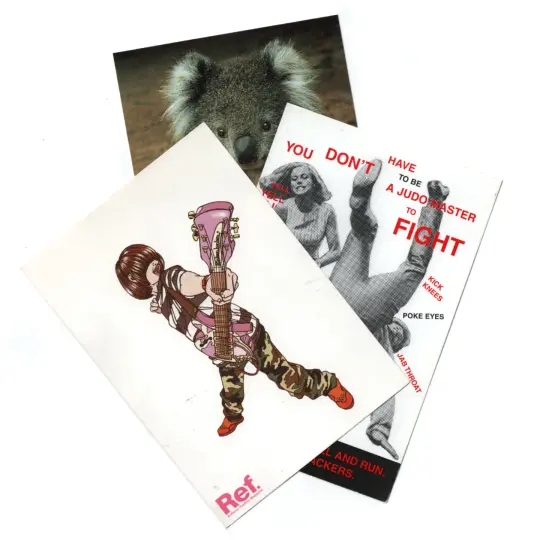 00's postcards