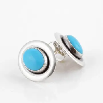 Turquoise Studded Earrings