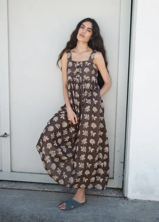 gabby dress | spring 26 | botanical