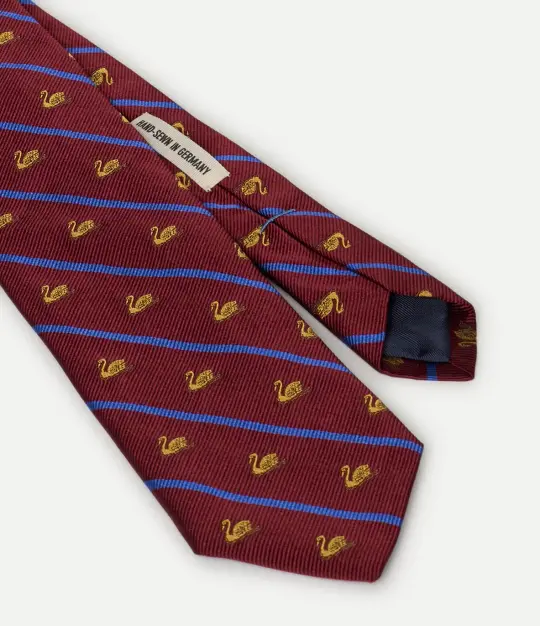 Silk Tie – Swan Drift