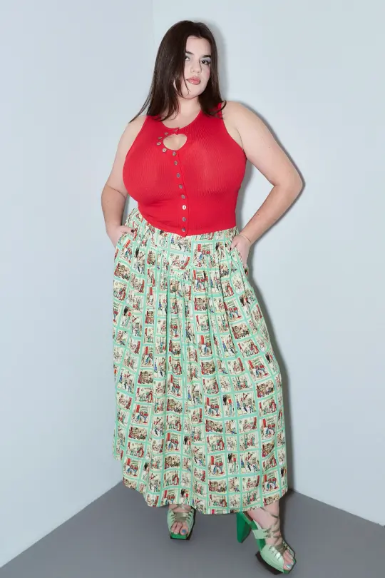 Park Skirt Soft Linen Sex House