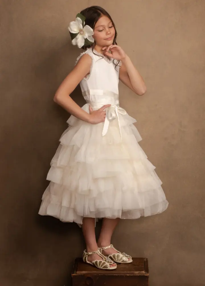 Evian Dress in Lily