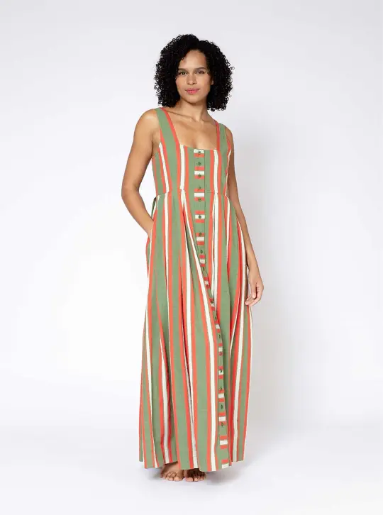 sample sale | ginger dress fennel | XXS & XS