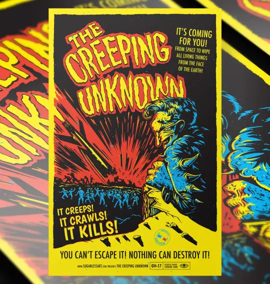 The Creeping Unknown Poster