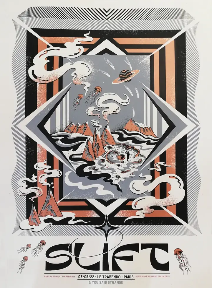 SLIFT (gigposter Paris 2022)
