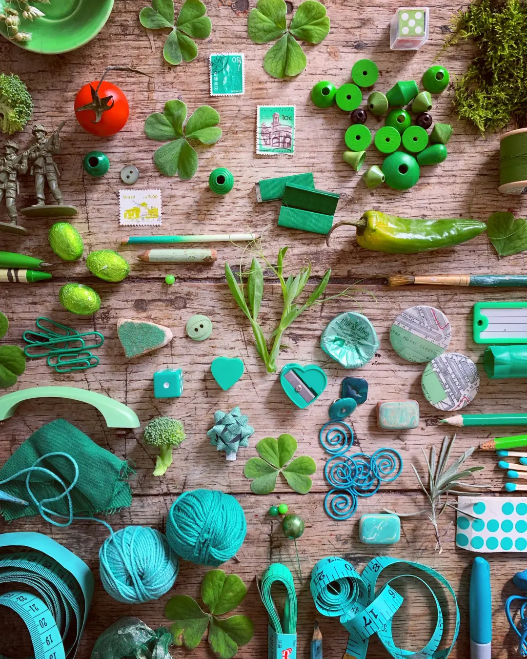 5ftinf 'Green Collection' 75 Piece Jigsaw Puzzle