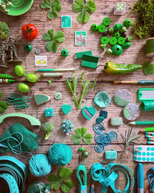 5ftinf 'Green Collection' 75 Piece Jigsaw Puzzle