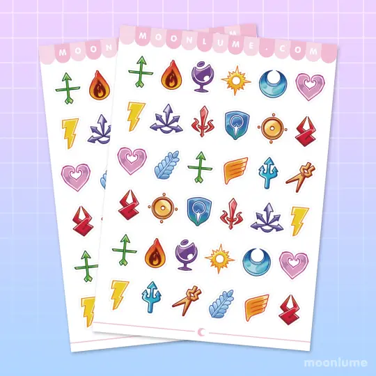Gift from the Gods - matte vinyl sticker sheet inspired by Hades