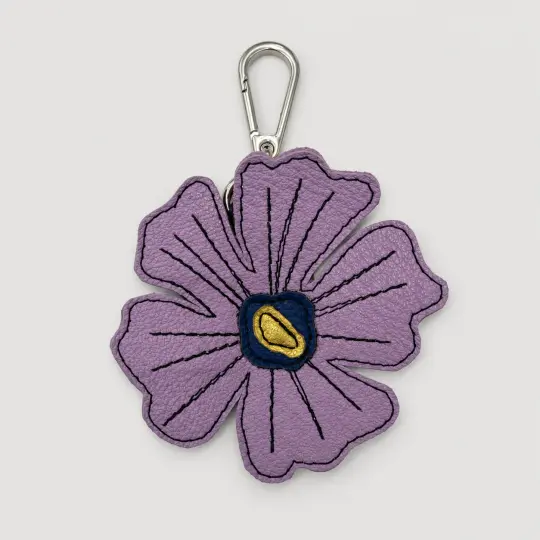 the leather poppy bag charm 42-of-70