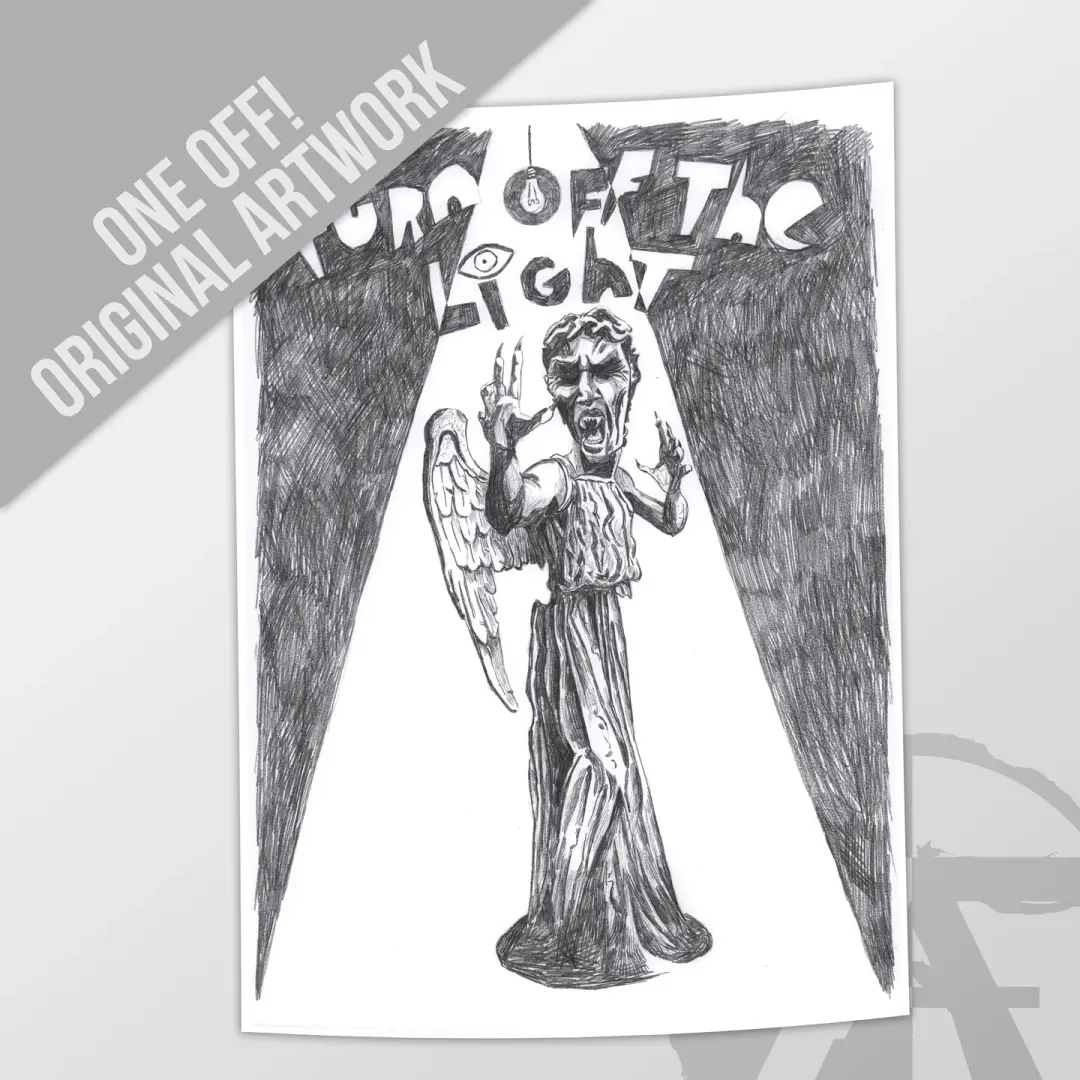 ORIGINAL ARTWORK - Turn Off The Lights!