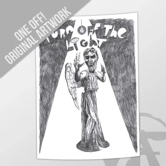 ORIGINAL ARTWORK - Turn Off The Lights!