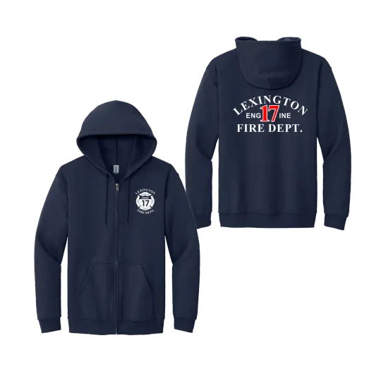 LFD17 18600 Gildan Full Zip Hoodie