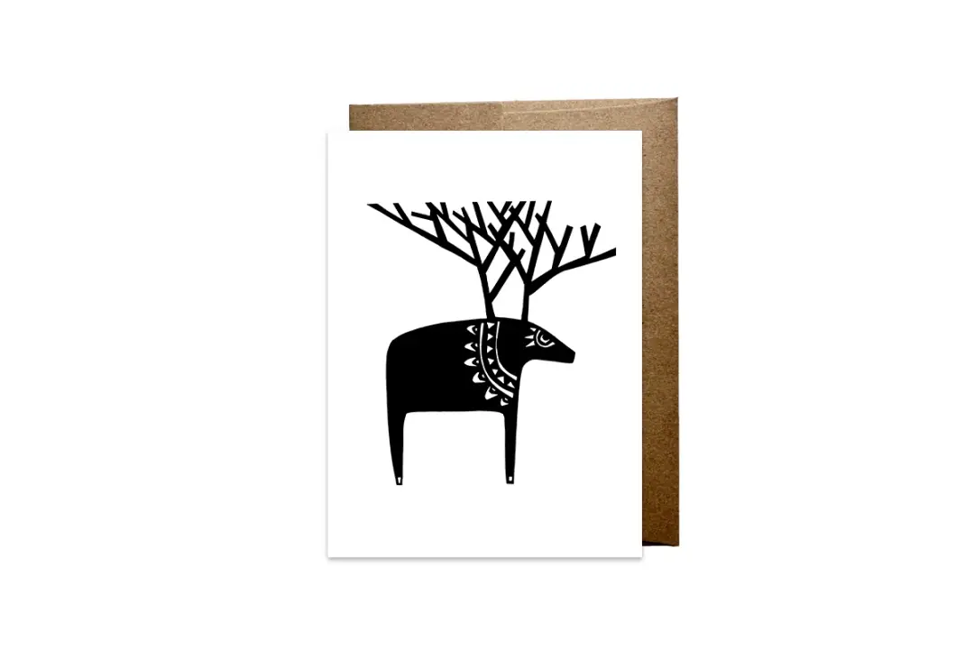 "Reindeer" card