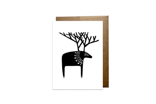 "Reindeer" card