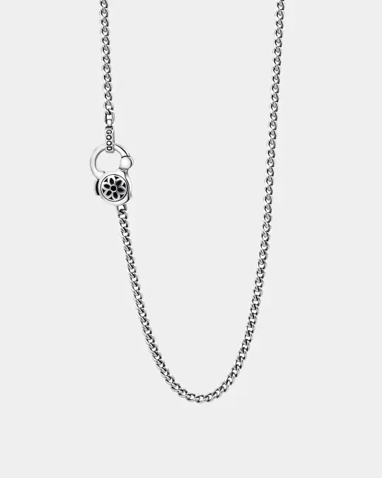 GOOD ART HLYWD Curb Chain Necklace Link Size 4A at 30" - Sterling Silver