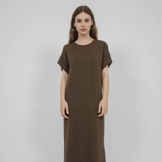 Winnie Dress in Mocha SS23