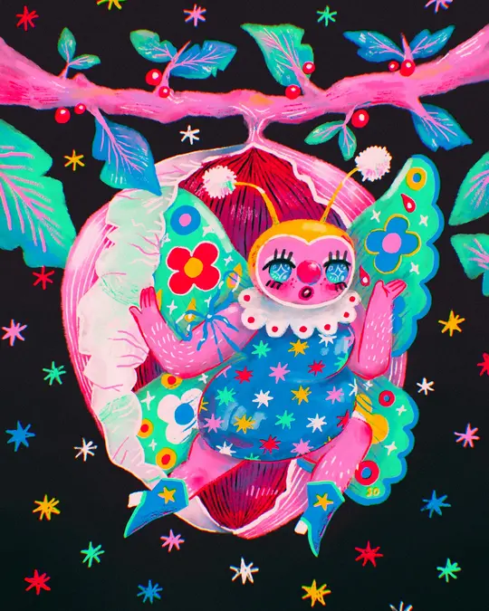 Clown Cocoon - Print