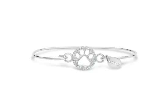 Pavé Icon Bracelet Paw