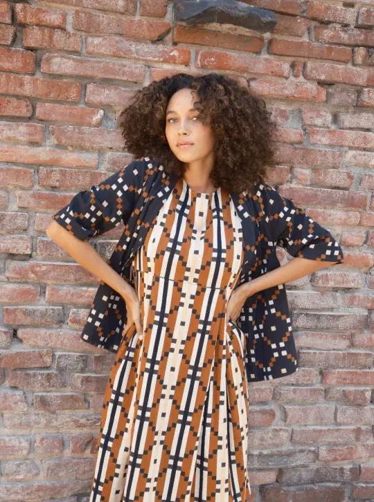 sample sale | bree blouse evening | XXS & XS
