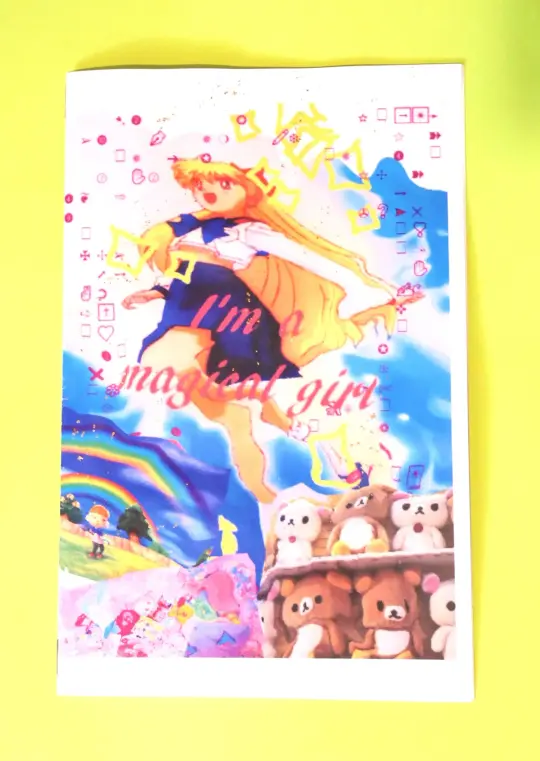 "I'm a magical girl v2" zine