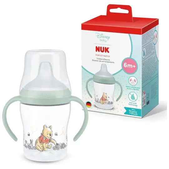 NUK Perfect Match Winnie the Pooh 6m+ Bottle