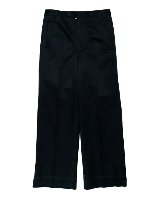 MotivMfg Loft Trousers Super Cotton Sateen/Black