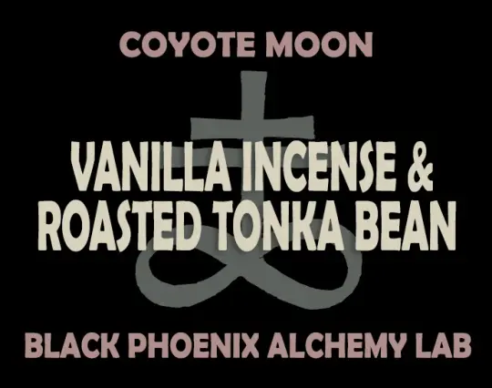 Coyote Moon: Vanilla Incense and Roasted Tonka Bean Perfume Oil