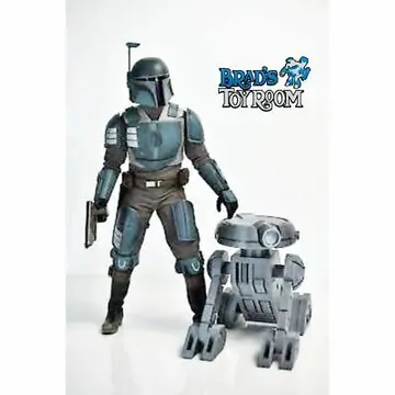 Star Wars Custom 3D Printed **T3-M4** 12 Inch Scale Unpainted Black Series