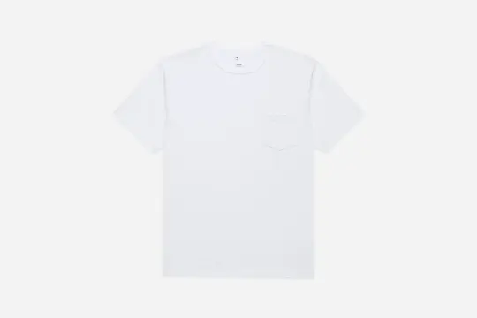 Pima Pocket T-Shirt ~ White (2 Pack)