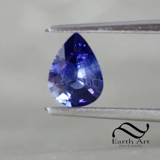 0.94 ct Natural Sapphire - Loose Ceylon blue pear