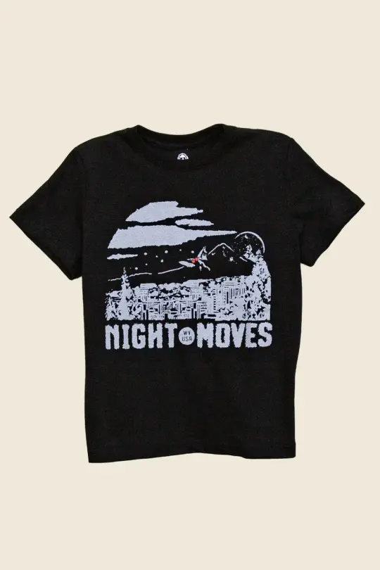 Night Moves Mothman Kids Tee