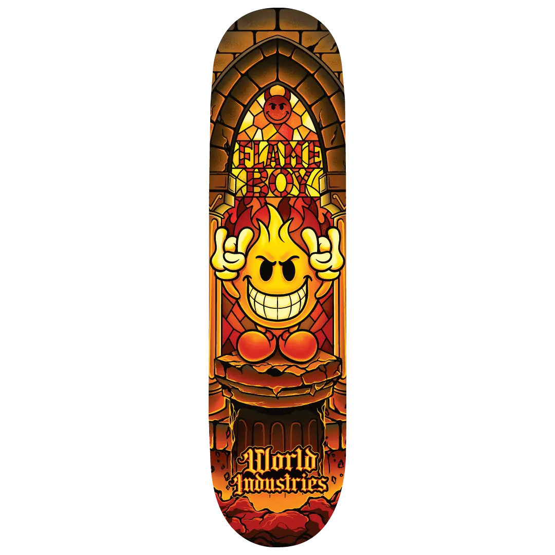 STAINED GLASS FLAMEBOY