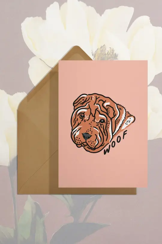Woof Card
