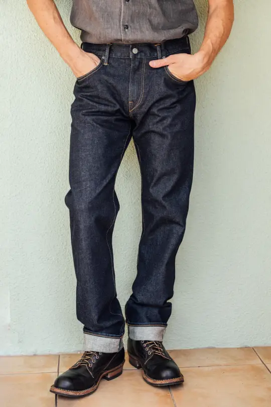 The Hammer Straight- Indigo One Wash 10.5oz Selvedge