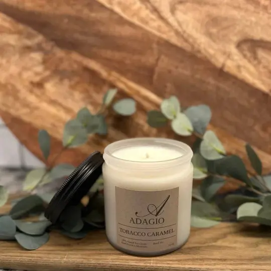 Tobacco Caramel 13oz Soy Candle