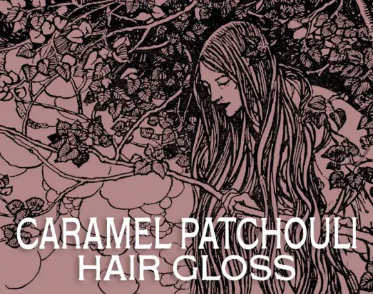 Caramel Patchouli Hair Gloss