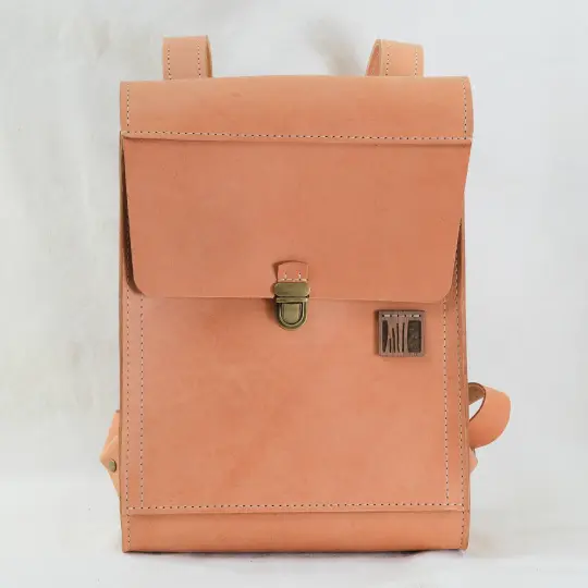 Simple Backpack in light brown