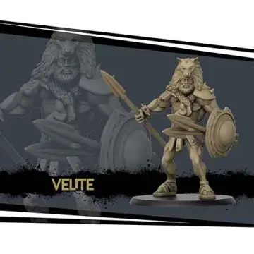 28mm scale gladiator miniature for ttrpg games - Velite
