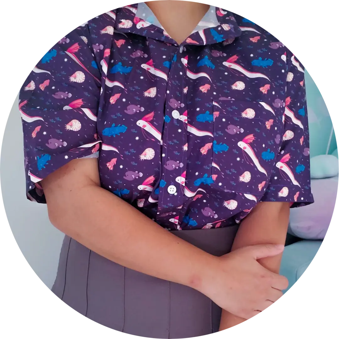 Deep Sea Button-Up Shirt