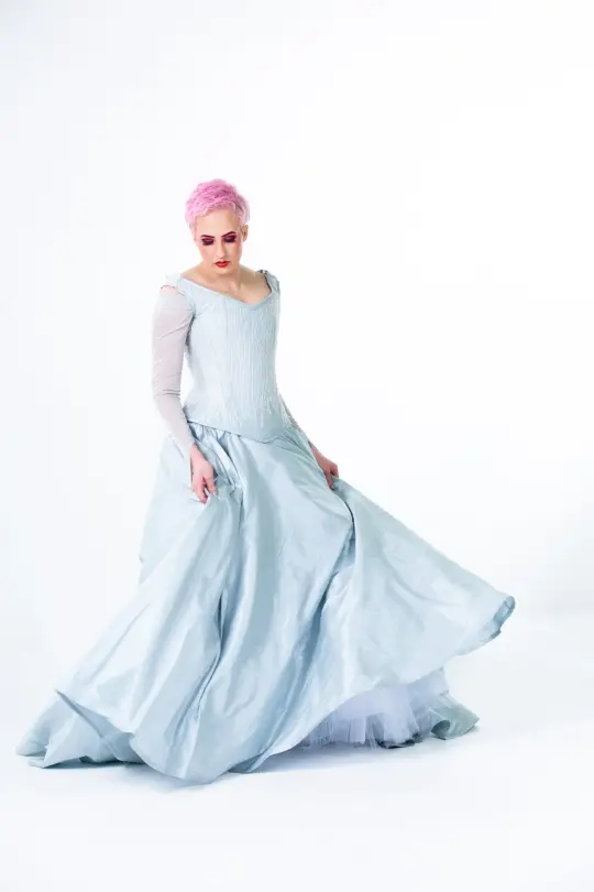 Winter Ice Wedding Dress