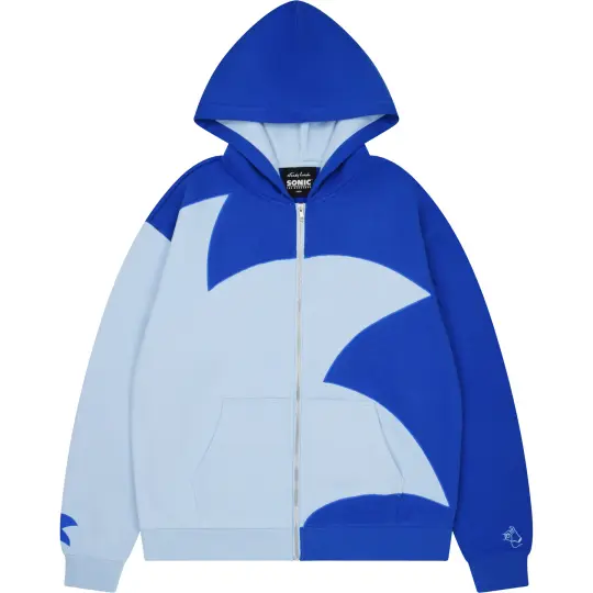 Sonic Zip Up Hoodie