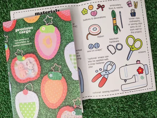 "precious cargo" pattern book for baby carriers